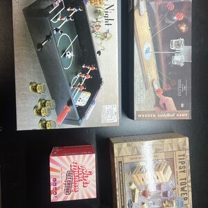 Board games for game nights. Drinking games.